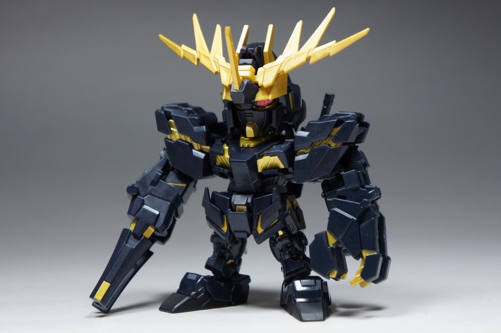 Amazon | BANDAI SD GUNDAM ACTION FIGURE UNICORN GUNDAM 02 BANSHEE